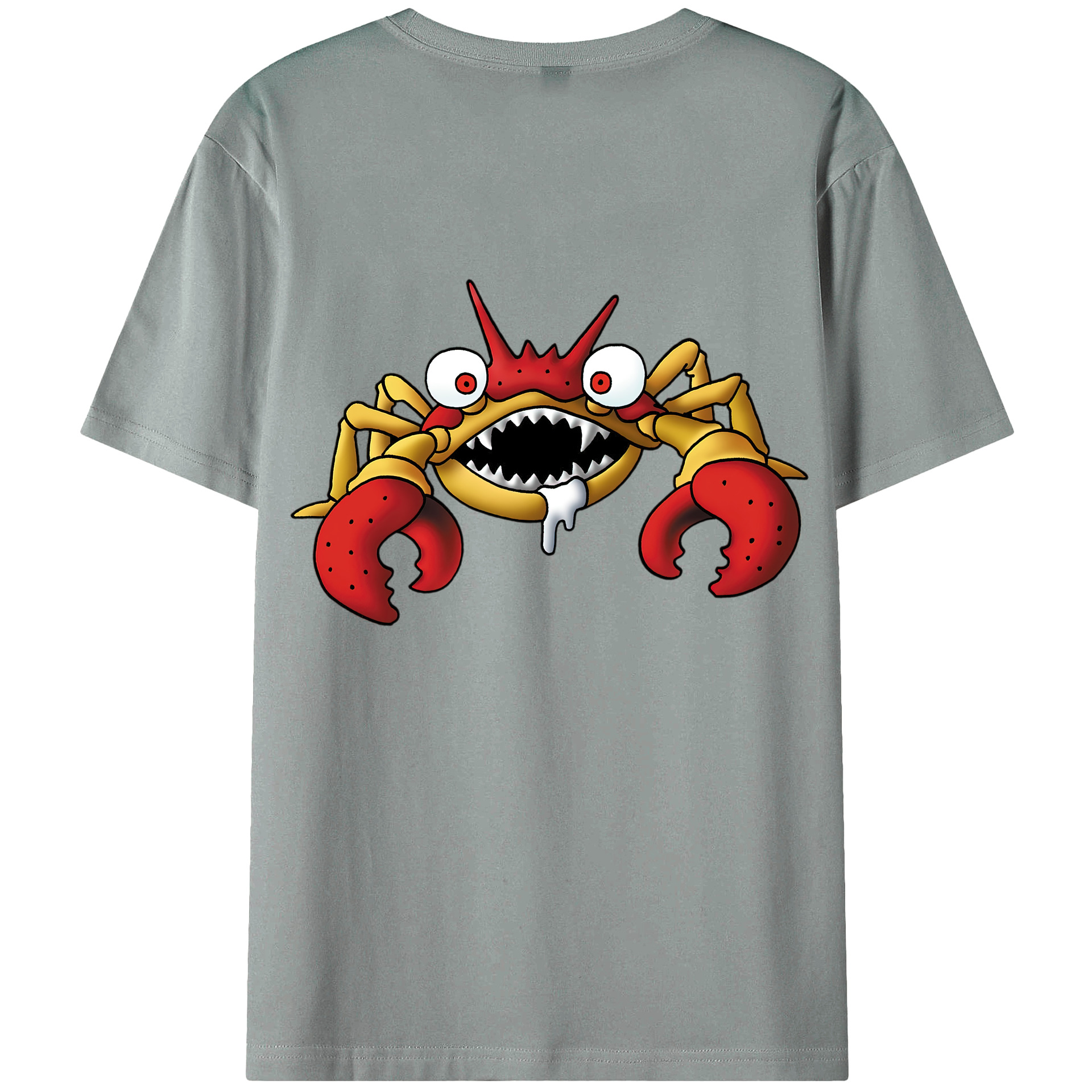 （画像用） ドラゴンクエスト Doragon Kuesuto Dragon Quest 綿100％ メンズ半袖Tシャツ（バックプリント） 通気性